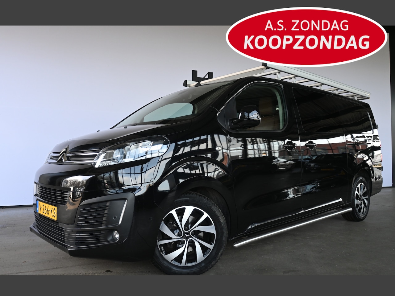 Citroën Jumpy - 2.0 BlueHDI 180 Business XL DC S&S Automaat Navigatie Stoelverwarming Inruil Mogelijk! - AutoWereld.nl