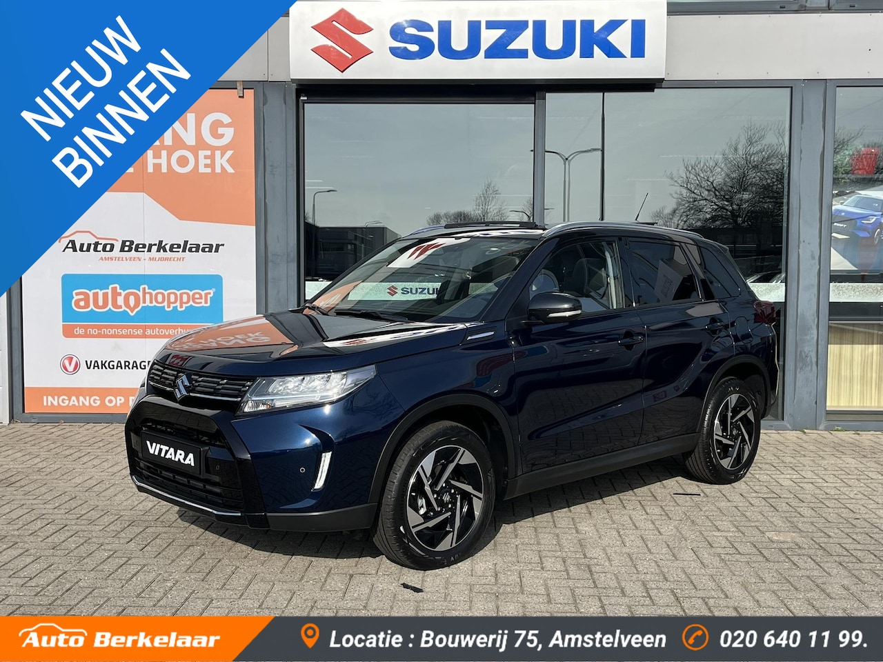 Suzuki Vitara - 1.4 Boosterjet Smart Hybrid Select Nieuw, Rijklaar inclusief metallic voor € 29.999,= - AutoWereld.nl
