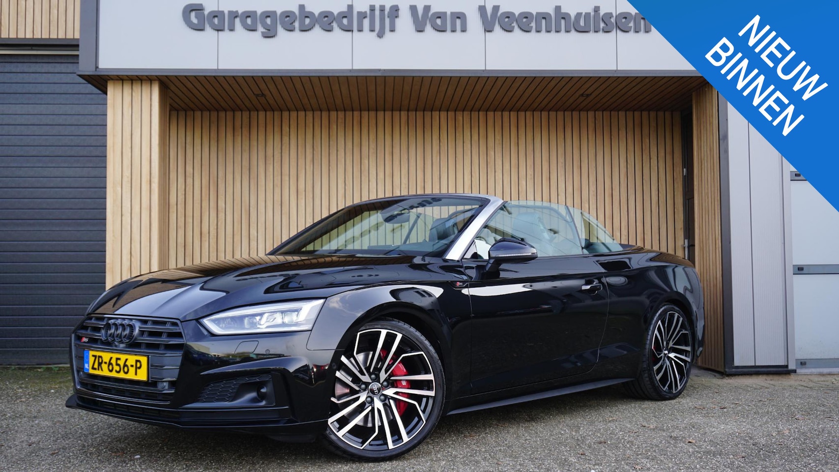 Audi S5 - Cabriolet 3.0 TFSI 354pk Quattro *Black Optik* RS-Seat Nappa 20inch LM B&O HUD 360-View Ke - AutoWereld.nl