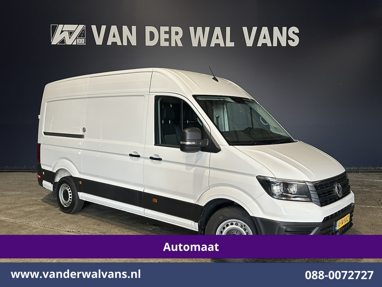 Volkswagen Crafter - 2.0 TDI 140pk Automaat L3H3 L2H2 Euro6 Airco | Navigatie | Camera | Apple Carplay | Chauff - AutoWereld.nl