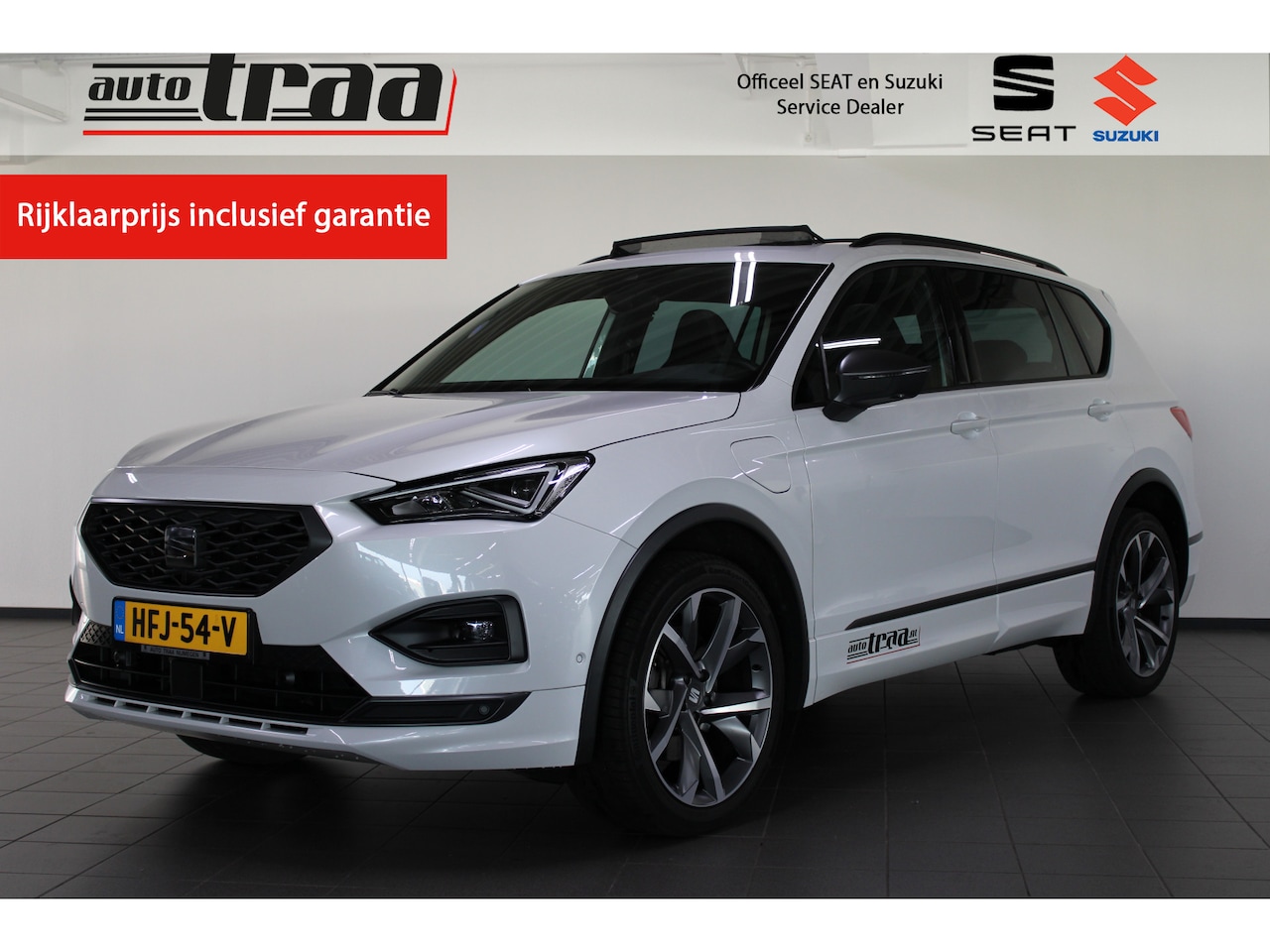 SEAT Tarraco - 1.4 TSI e-Hybrid PHEV FR Business / Pano / Stoelverwarm. voor + achter / Camera / Elekt. k - AutoWereld.nl
