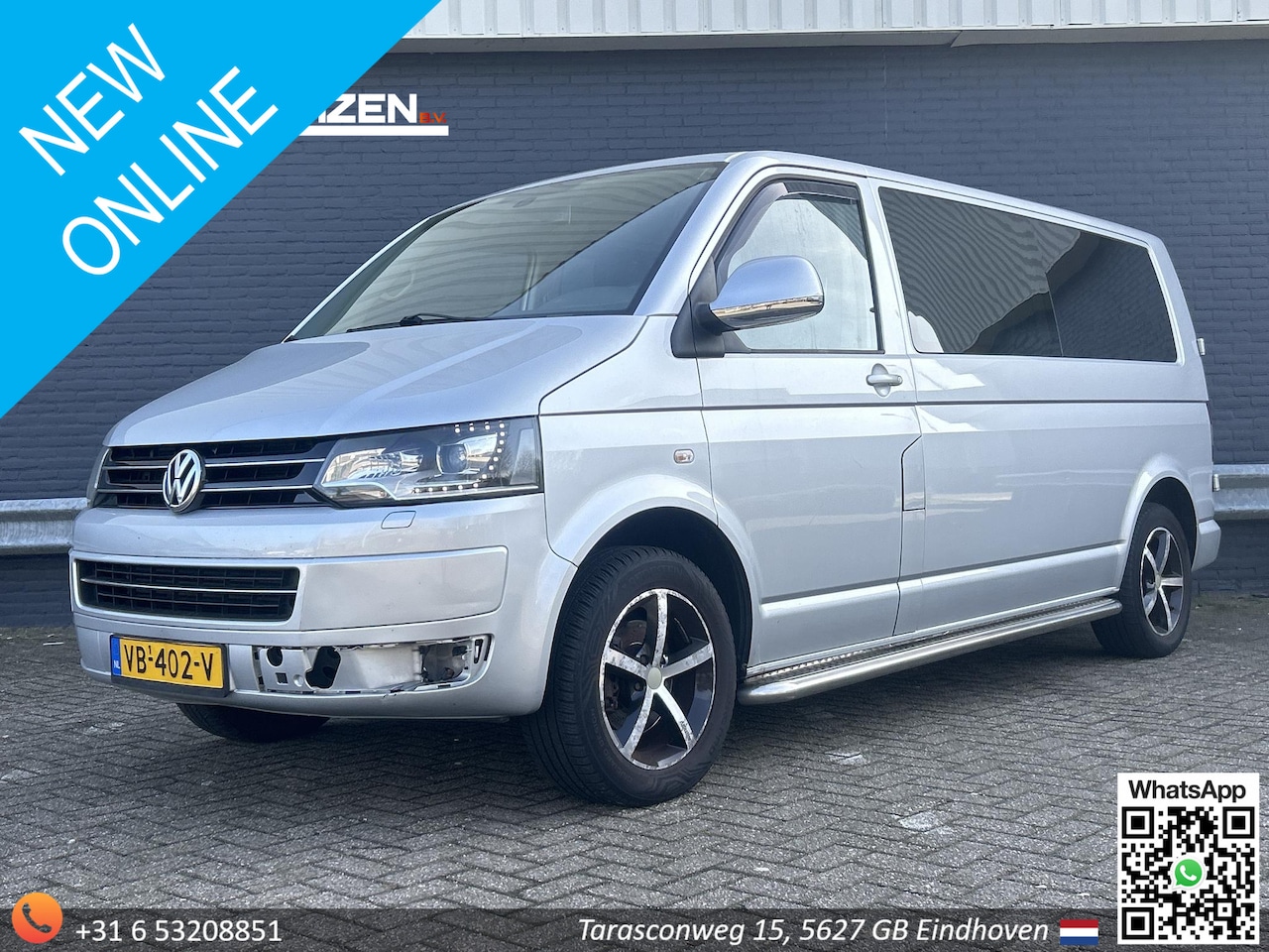 Volkswagen Transporter - 2.0 TDI L2H1 DC Comfortline Automaat | € 6.950,- NETTO! | Leder | Airco | Cruise | Navi | - AutoWereld.nl