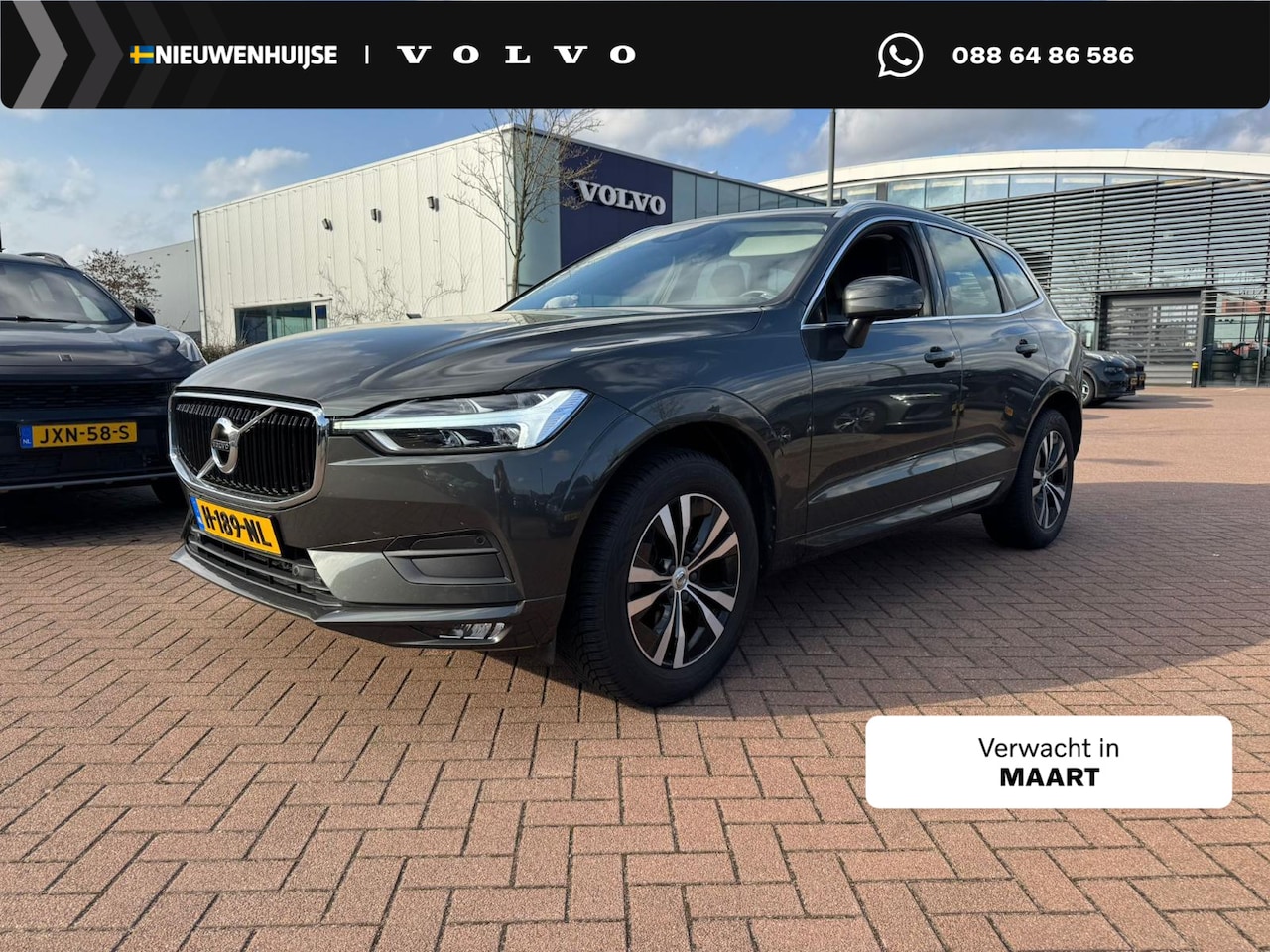 Volvo XC60 - 2.0 B5 Momentum Pro | Adaptieve Cruise Control | BLIS Dodehoek Detectie | Trekhaak | Stoel - AutoWereld.nl