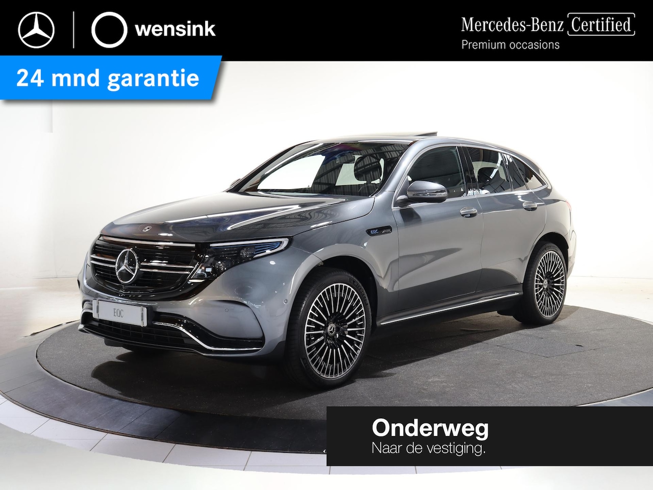 Mercedes-Benz EQC - 400 4MATIC Luxury Line 80 kWh | AMG | Trekhaak | Schuif/kanteldak | 19" multispaaks velgen - AutoWereld.nl