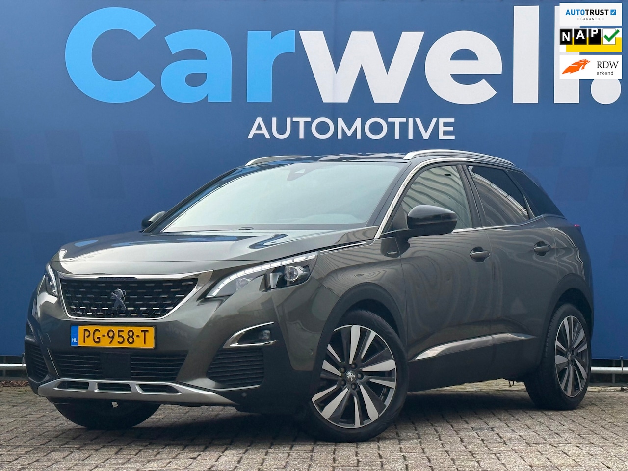 Peugeot 3008 - 1.2 PureTech GT Line 1e Eigenaar,D-RiemVV,Climate,Cruise,Carplay,PDC,N.A.P!Apk tot 28-01-2 - AutoWereld.nl