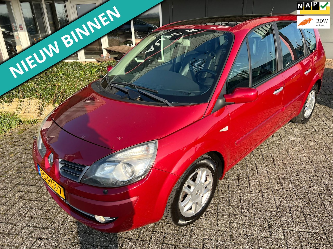 Renault Grand Scénic - 1.6-16V Tech Line ECC/NAV/PANO/PDC APK+NAP - AutoWereld.nl