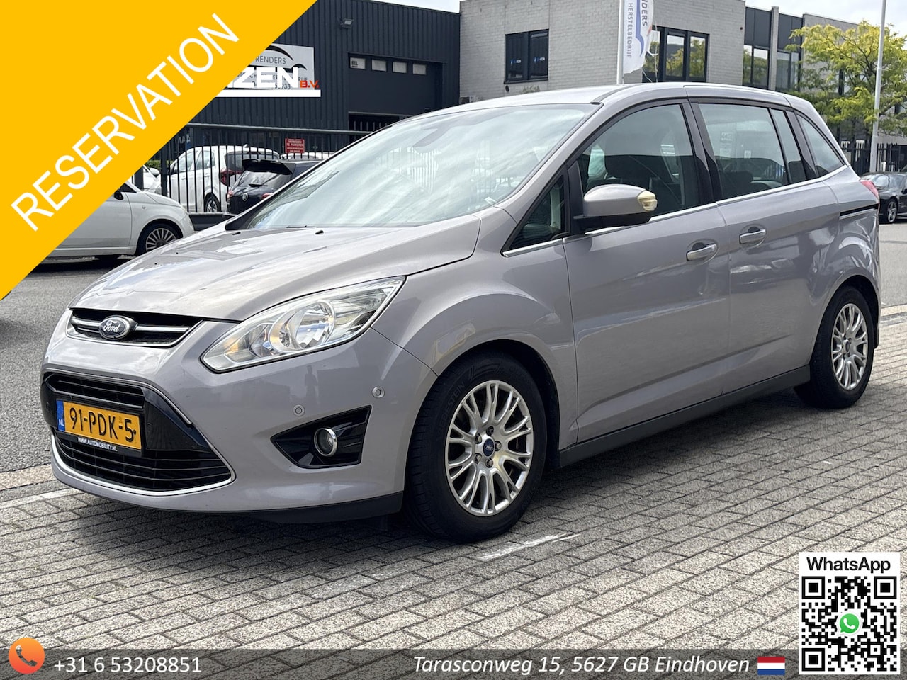 Ford Grand C-Max - 1.6 EcoBoost Titanium 7p. | Climate | Cruise | Navi | PDC | - AutoWereld.nl