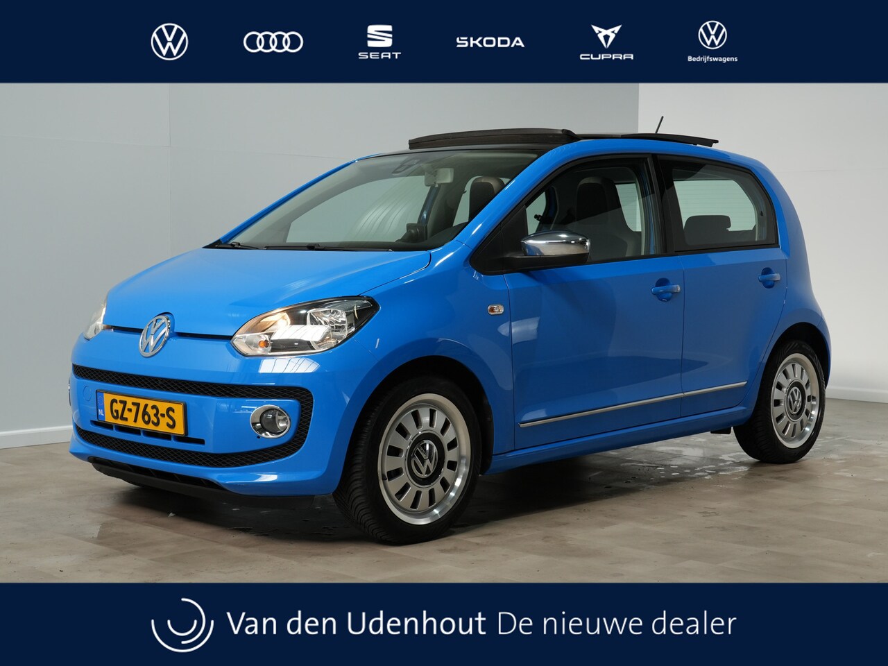 Volkswagen Up! - 1.0 60pk high up! BlueMotion Panorama Navigatie Cruise Pdc Bleutooth 230 - AutoWereld.nl