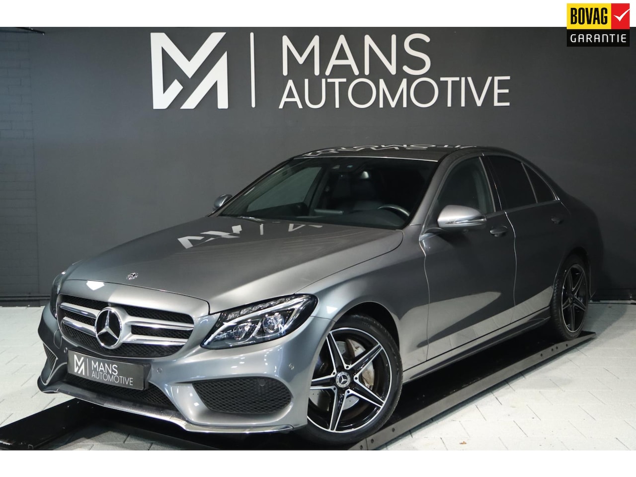 Mercedes-Benz C-klasse - 250 AMG / DODEHOEK / 360 / BURMESTER / DEALER SERVICE - AutoWereld.nl