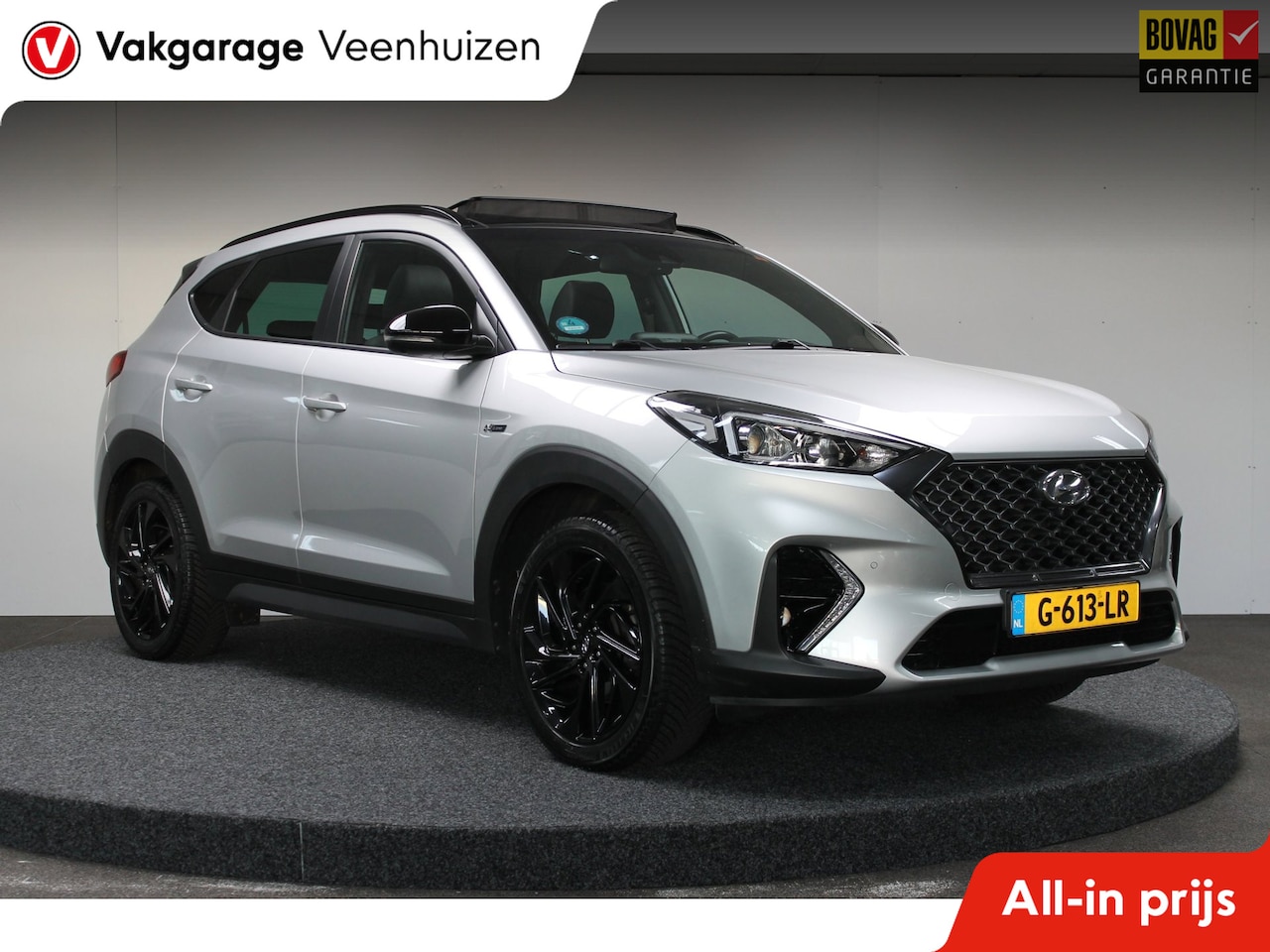Hyundai Tucson - 1.6 T-GDI N-Line|Rijklaar prijs|Pano dak|360 camera|Trekhaak|Carplay|Navi| - AutoWereld.nl