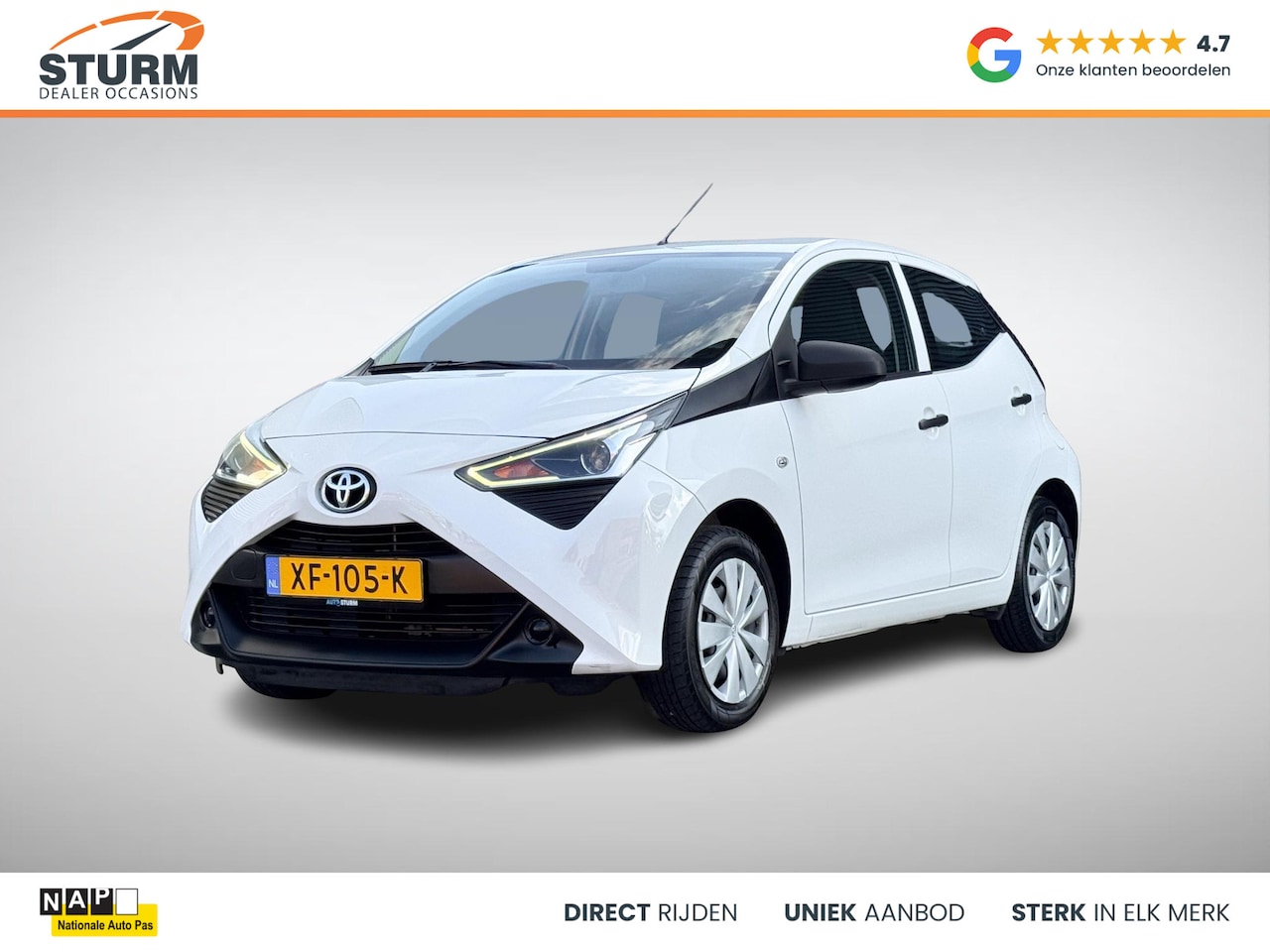 Toyota Aygo - 1.0 VVT-i x-fun 1.0 VVT-i x-fun - AutoWereld.nl
