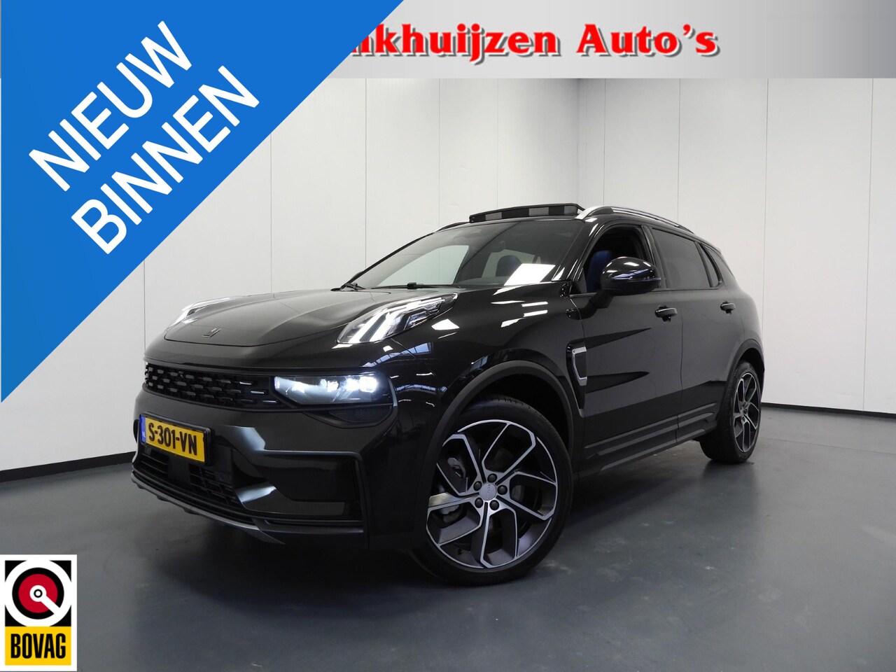 Lynk & Co 01 - 1.5 PHEV BlackLine ZW.HEMEL/360CAM/SCHUIFDAK/LED/20"LMV! - AutoWereld.nl