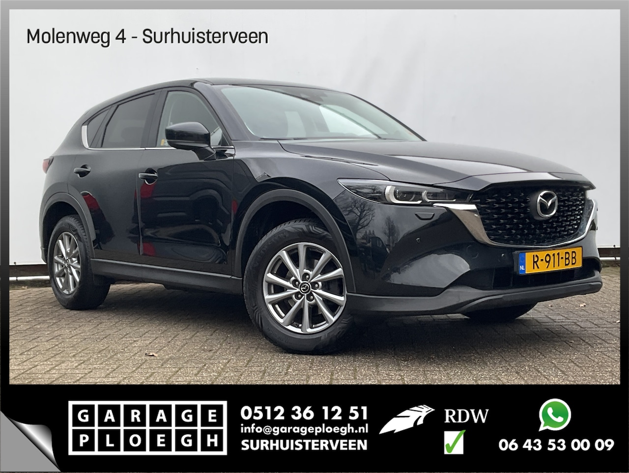 Mazda CX-5 - 2.0 SkyActiv-G 165 Automaat Trekhaak Stoel/Stuurverw Carplay Cruise Camera NL-Auto! - AutoWereld.nl