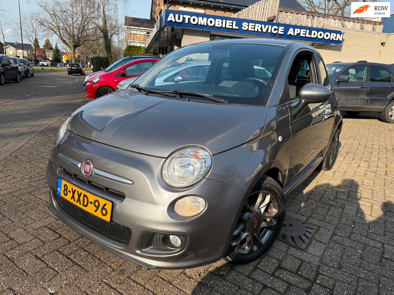 Fiat 500 - 0.9 TwinAir Turbo 500S *NAP*AIRCO*ELEKTR. RAMEN*LM. VELGEN*DIGI. TELLER* - AutoWereld.nl