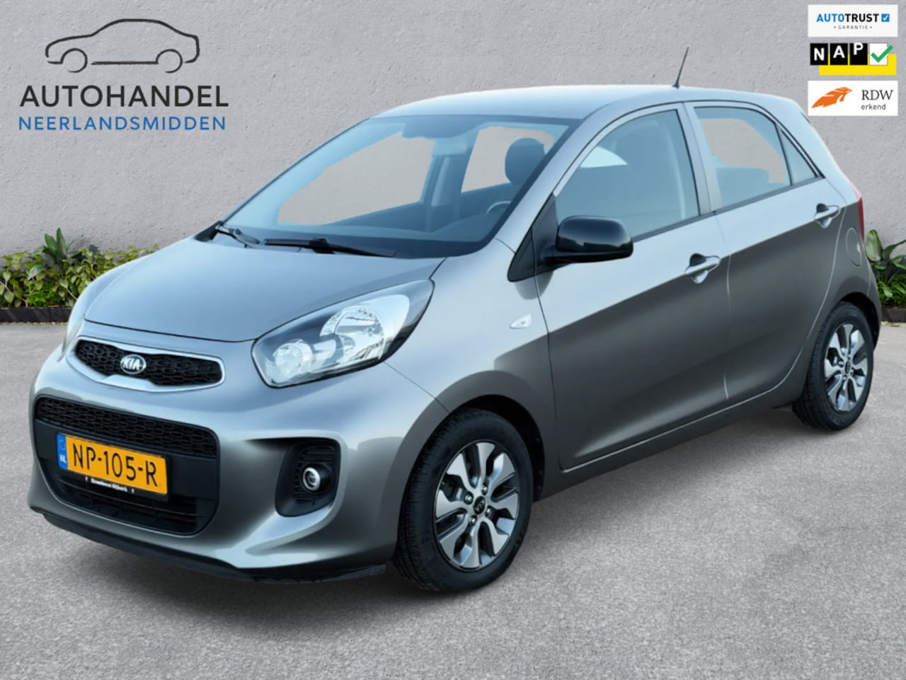 Kia Picanto - 1.0 CVVT EconomyPlusLine airco camera navi - AutoWereld.nl