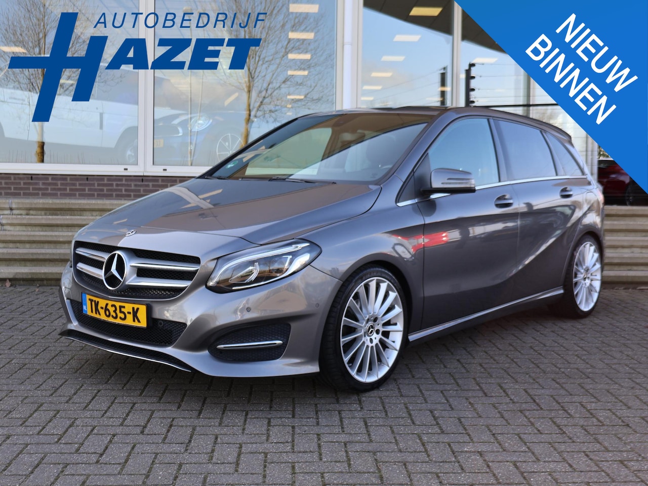 Mercedes-Benz B-klasse - 180 AUT. + 19 INCH LMV | TREKHAAK | LED | CAMERA | STOELVERW. | NAVIGATIE - AutoWereld.nl