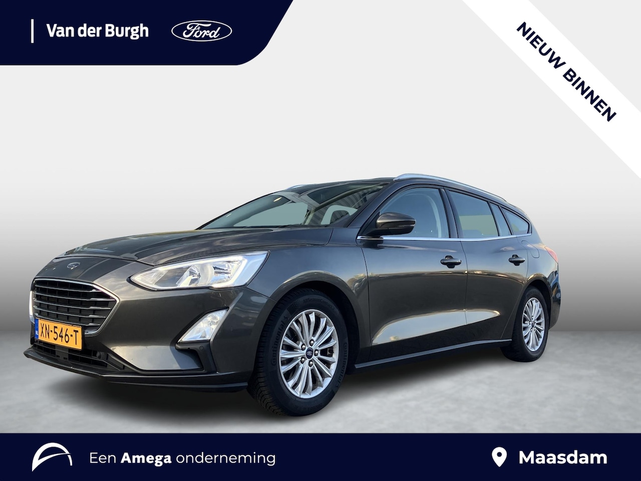 Ford Focus Wagon - Titanium Business 1.0i 125pk ECOboost Trekhaak - WinterPack - All weather banden - AutoWereld.nl