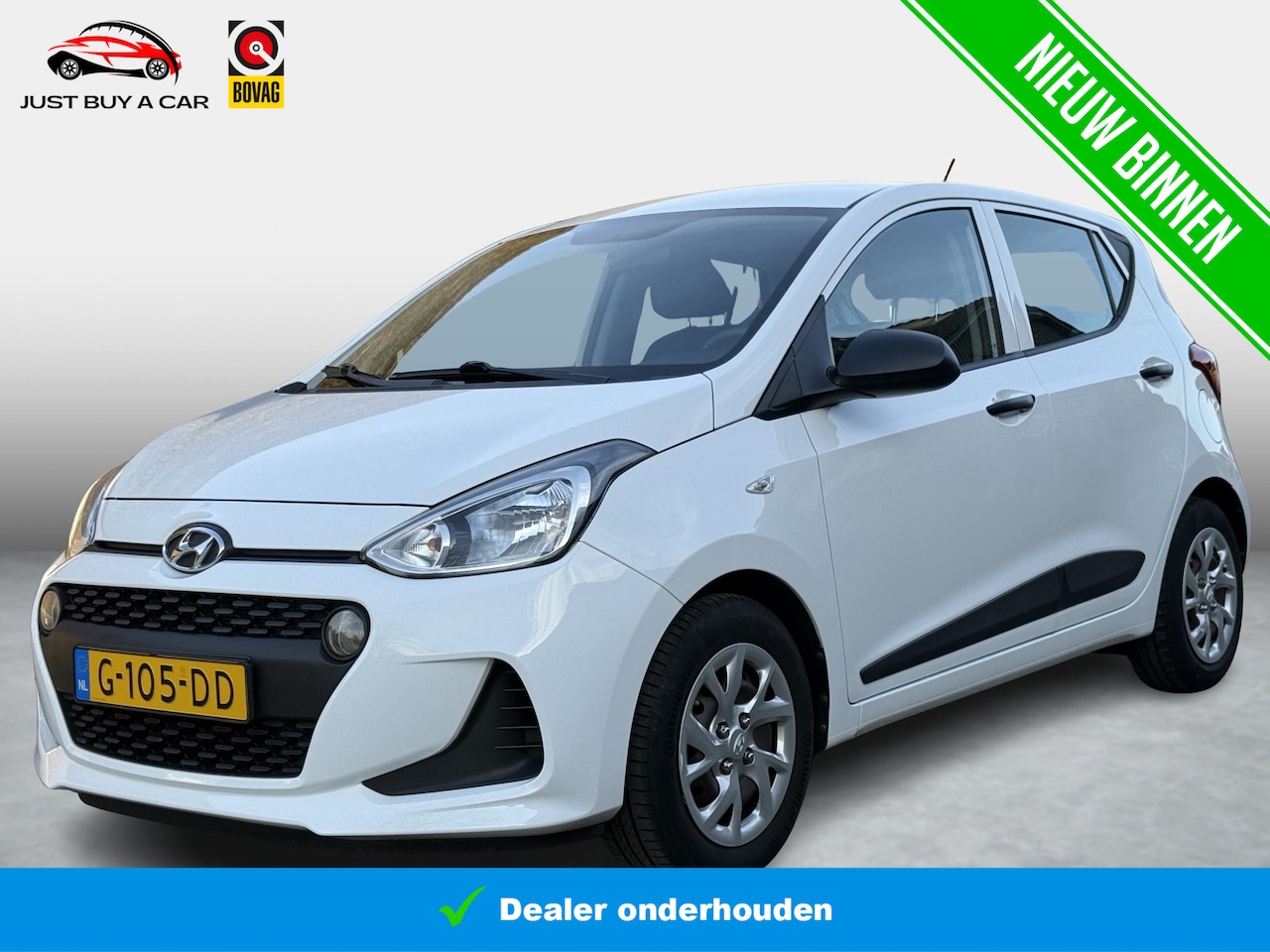 Hyundai i10 - 1.0i i-Drive / Start-Stop / BOVAG Garantie / Mooie KM Stand / Dealeronderhouden - AutoWereld.nl