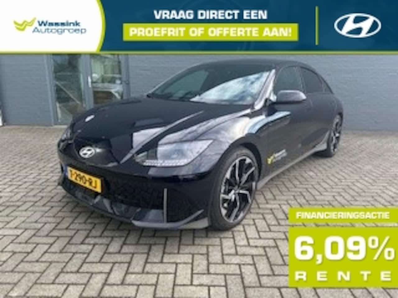 Hyundai IONIQ 6 - DEMO DEAL | 77,4 kWh 229pk RWD Connect | 20 inch LMV - AutoWereld.nl