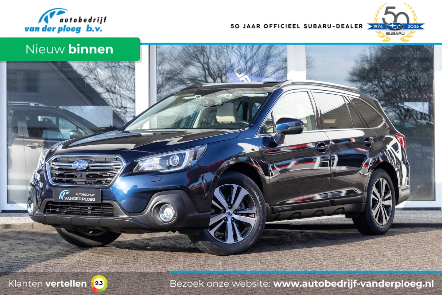 Subaru Outback - 2.5 CVT Premium | Eyesight | Navigatie | Trekhaak | - AutoWereld.nl