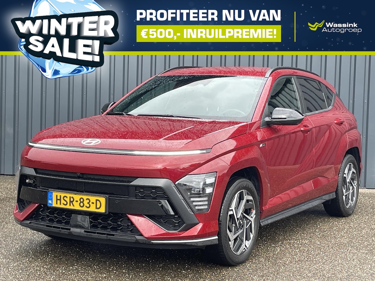 Hyundai Kona - New 1.6 GDI HEV 141pk DCT N-Line | WINTERSALE |Stoelverwarming Voor + Achter | Bose | Came - AutoWereld.nl