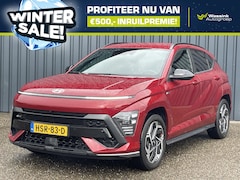 Hyundai Kona - New 1.6 GDI HEV 141pk DCT N-Line | WINTERSALE |Stoelverwarming Voor + Achter | Bose | Came