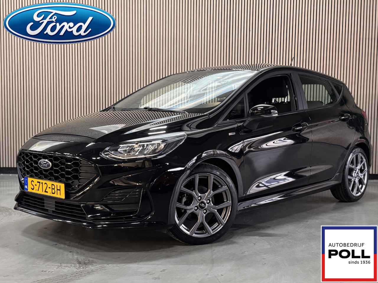Ford Fiesta - 125pk EcoBoost Hybrid ST-Line Navi Climat Cruise Parkeersensoren Dealeronderhouden - AutoWereld.nl