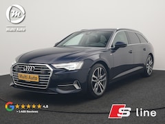 Audi A6 Avant - 50 TFSI e quattro S Line Plug In Hybrid 300pk Dealer O.H. PHEV | Trekhaak Af Fabriek | Ada