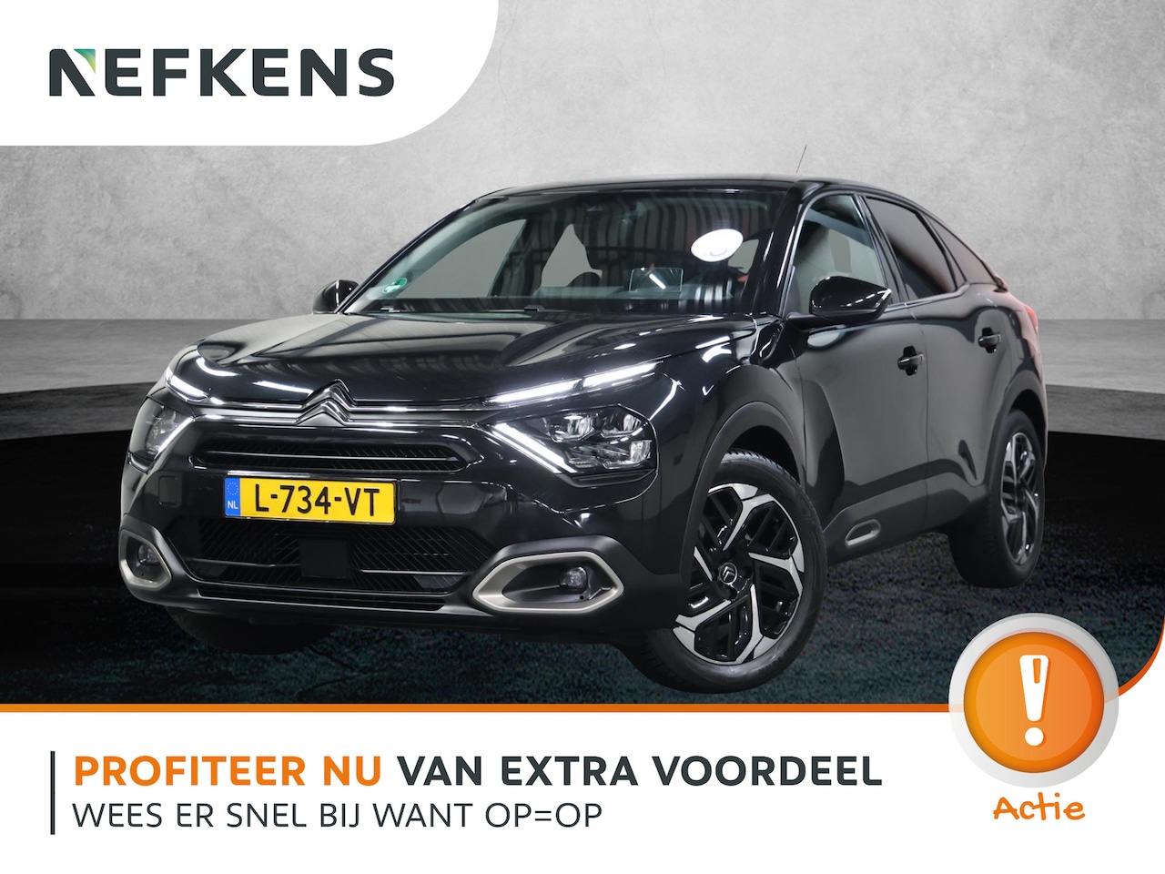 Citroën C4 - 1.2 130PK Feel Edition | Head-Up Display | Cruise Control | Camera | Keyless | DAB Radio | - AutoWereld.nl