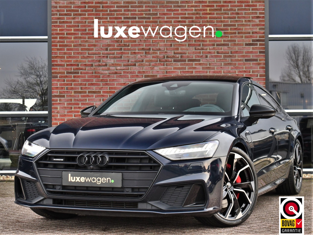 Audi A7 Sportback - 55 TFSI e quattro Comp Pano HUD B&O 360 Massage Laser-LED Comf-zetels - AutoWereld.nl