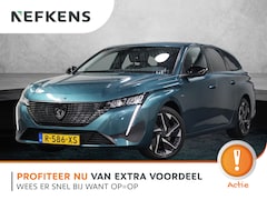 Peugeot 308 SW - 180PK HYbrid Allure Pack | 1ste eigenaar | AUTOMAAT | LEER/Stof | Stoelverwarming | Adapti