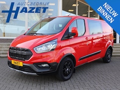Ford Transit Custom - 320 2.0 TDCI 130 PK TRAIL DUBBEL CABINE L2H1 6-PERS. + LEDER | RAPTOR GRILLE | CARPLAY | C
