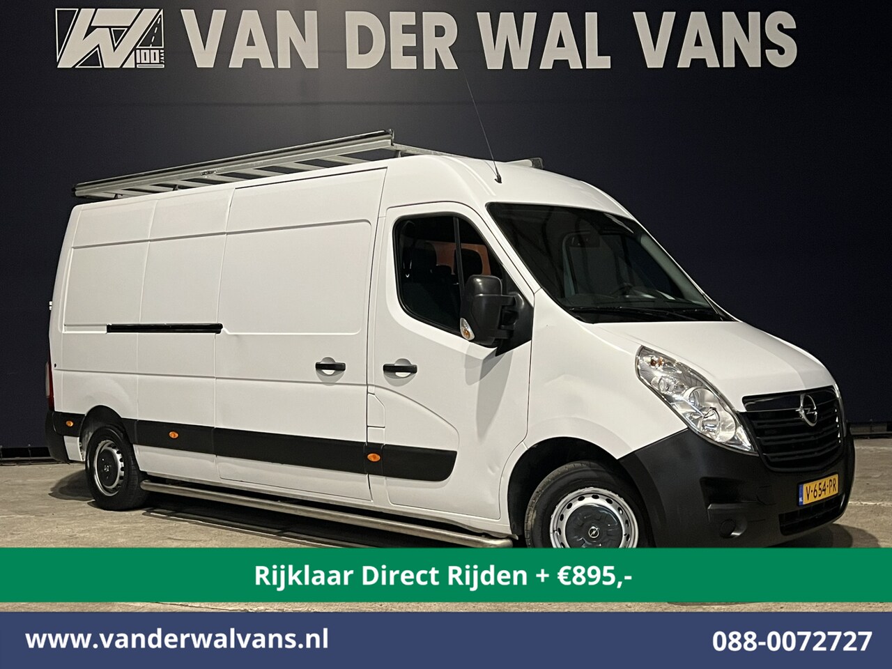 Opel Movano - 2.3 CDTI L3H2 Euro6 *Rijklaar Direct Rijden* Airco | Imperiaal | 2500kg Trekhaak | Cruisec - AutoWereld.nl