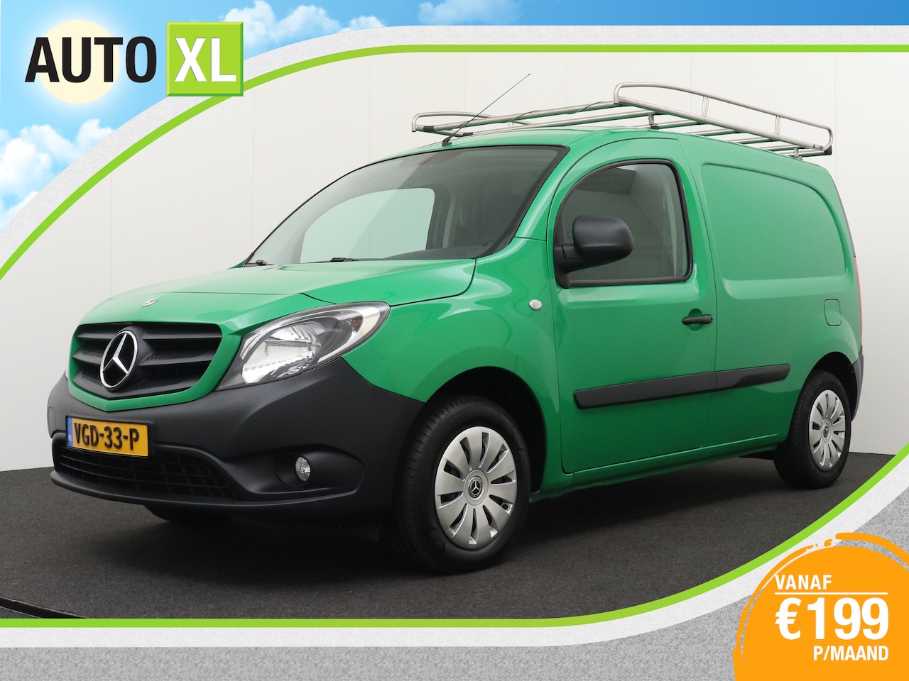 Mercedes-Benz Citan - 108 CDI Imperiaal Trekhaak Cruise Control Airco - AutoWereld.nl