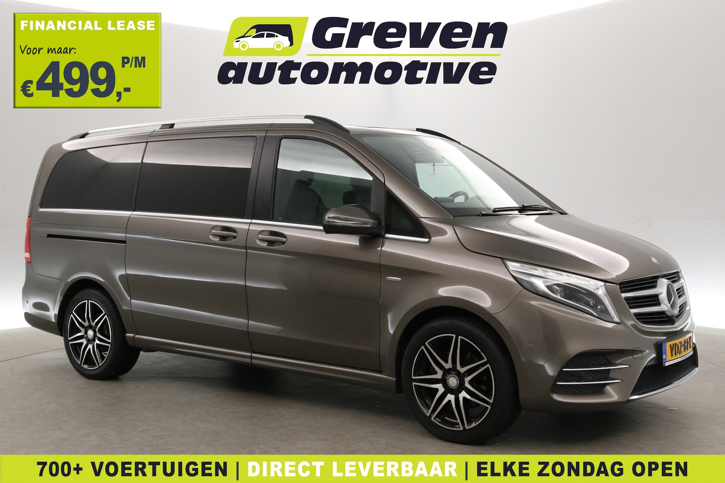 Mercedes-Benz V-klasse - 250d AMG Lang | DC | Aut. | 360° | Burmester | 2xSchuifdeur Elektr. | Trekh. | Adap. Cruis - AutoWereld.nl