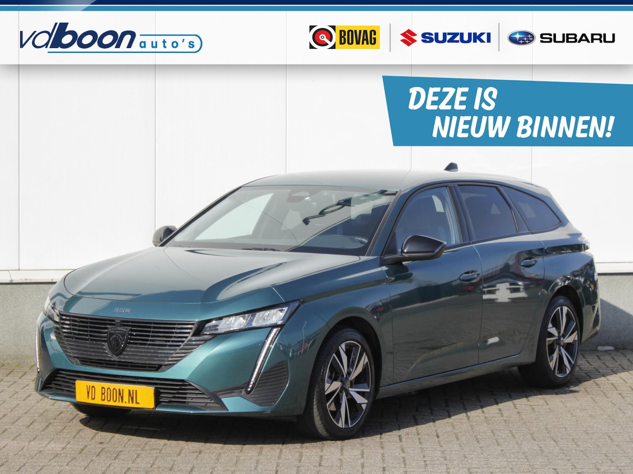 Peugeot 308 SW - 1.2 PureTech Allure | Navi | Cruise | Clima | Camera | Lm-Velgen - AutoWereld.nl