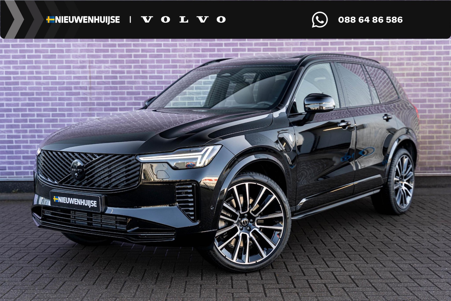 Volvo XC90 - T8 Plug-in hybrid AWD Ultra Black Ed. Exec. | Long Range | Google | Adaptieve Cruise Contr - AutoWereld.nl