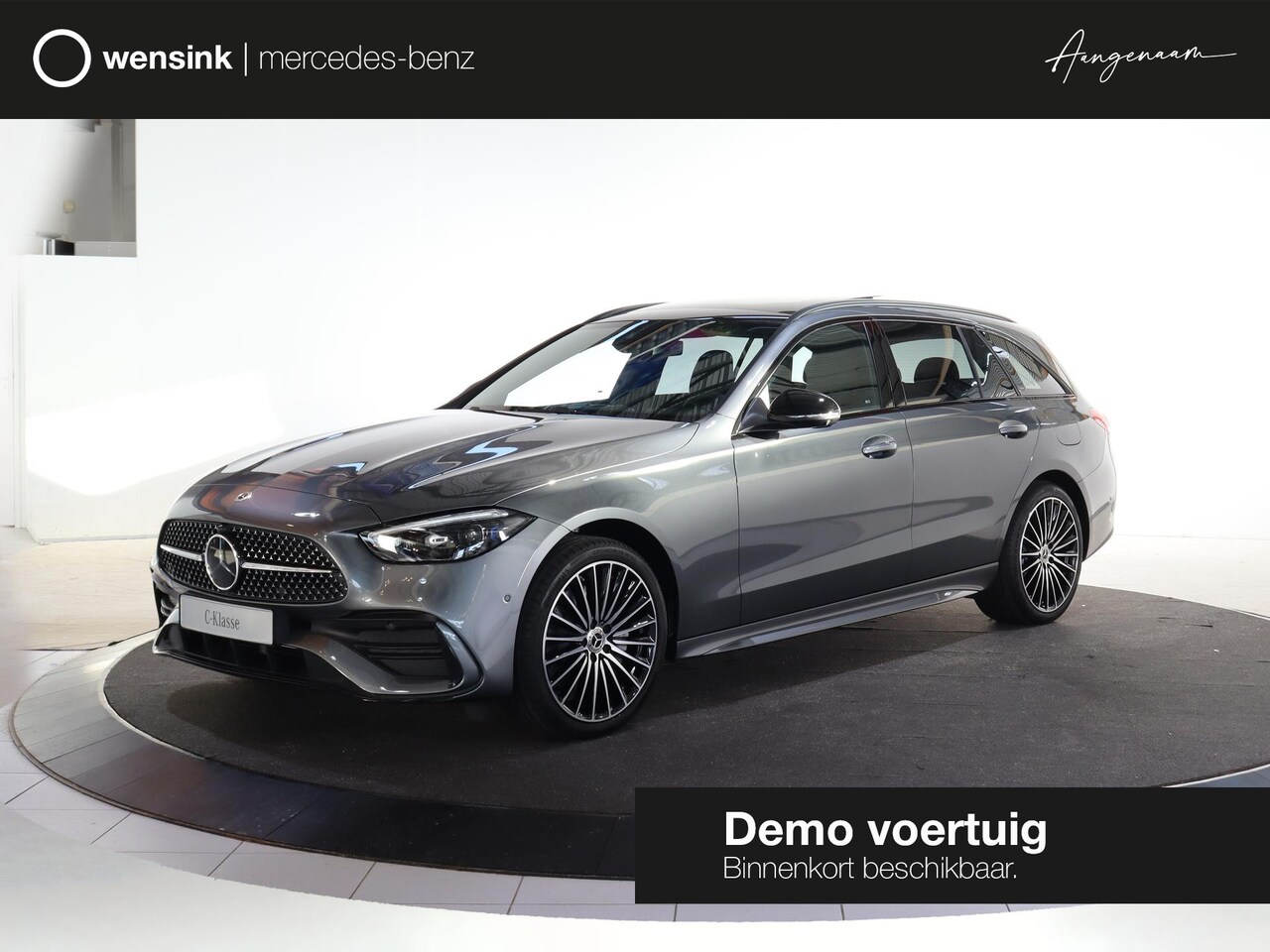 Mercedes-Benz C-klasse Estate - 300e Business Solution AMG | Panoramaschuifdak | Burmester | Rijassistentiepakket | DIGITA - AutoWereld.nl