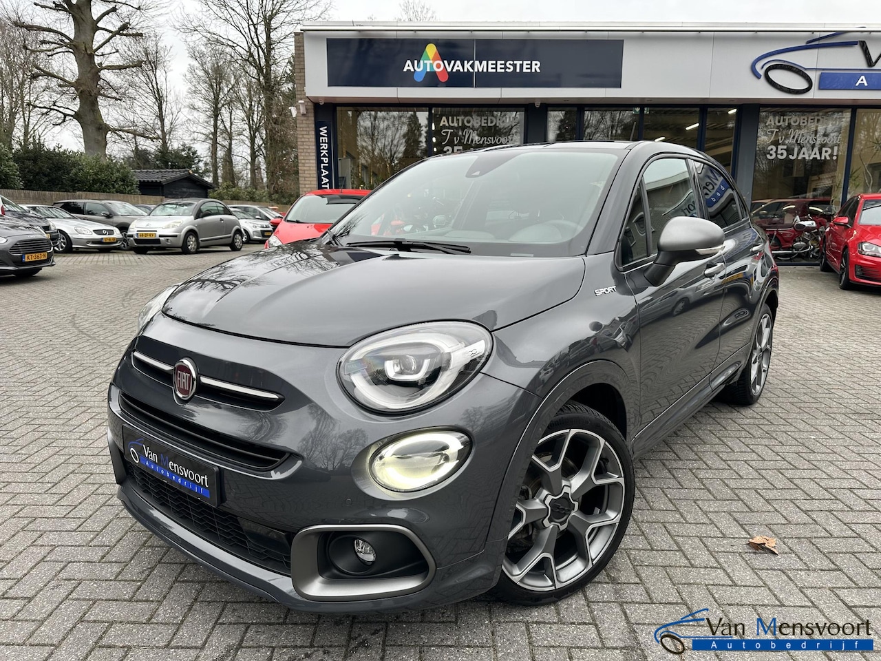 Fiat 500 X - 1.3 GSE Sport FireFly Turbo 150PK Automaat 1eEig|ACC|Navi|Rijstrook|Camera|DAB|CarPlay - AutoWereld.nl