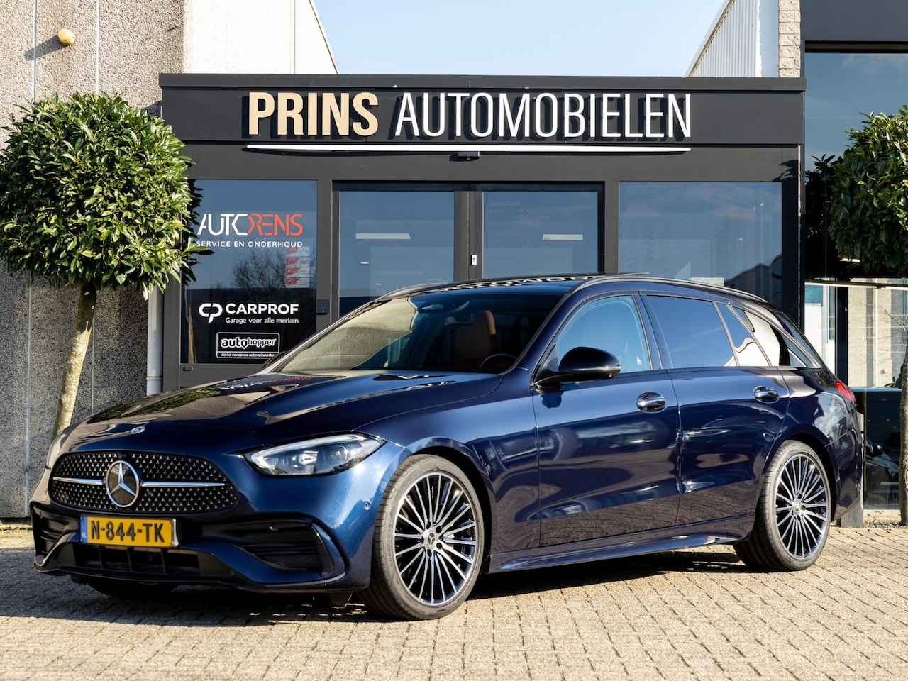 Mercedes-Benz C-klasse Estate - 200 AMG-Line|Pano|Sfeer|Adaptcr|Memory - AutoWereld.nl