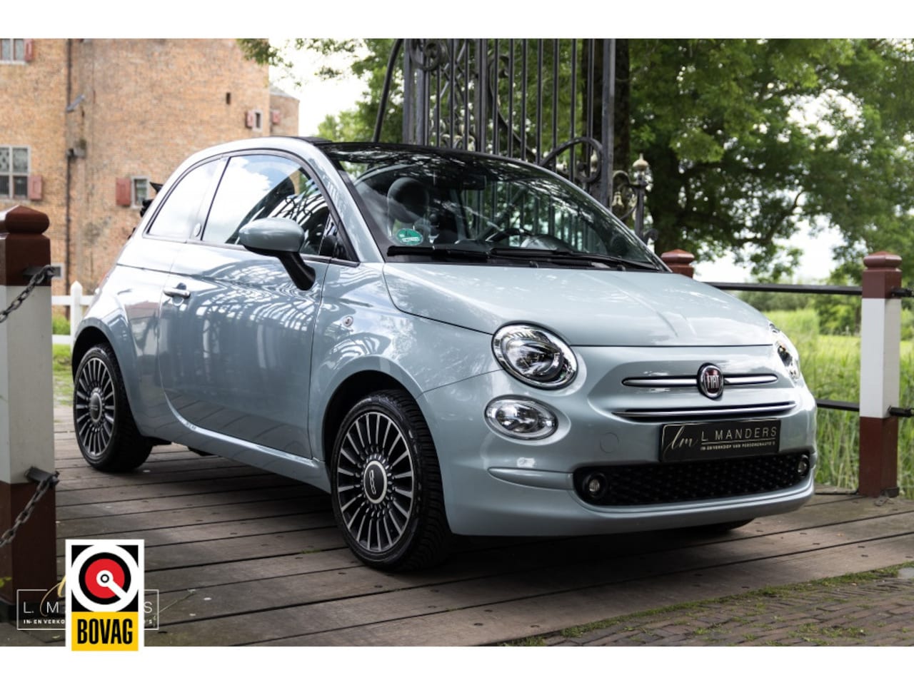 Fiat 500 C - 1.0 Hybrid Launch Edition 2020 BLAUW | Cabrio | Display | PDC - AutoWereld.nl