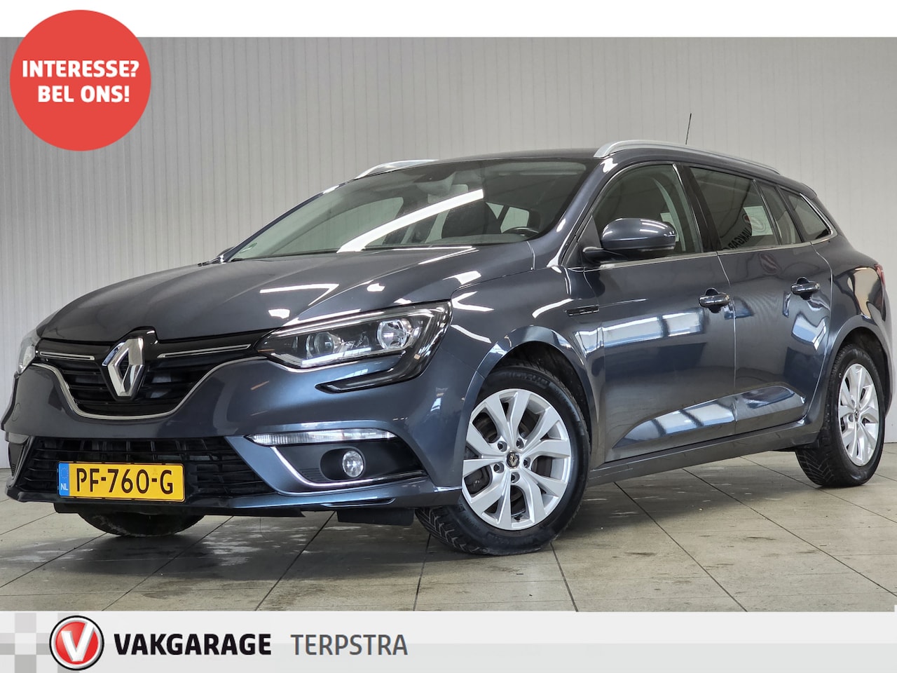 Renault Mégane Estate - 1.5 dCi Eco2 Zen/ D-Riem verv: 150.000 KM!/ Trekhaak/ 16'' LMV/ DAB+/ Navi/ Clima/ Cruise/ - AutoWereld.nl