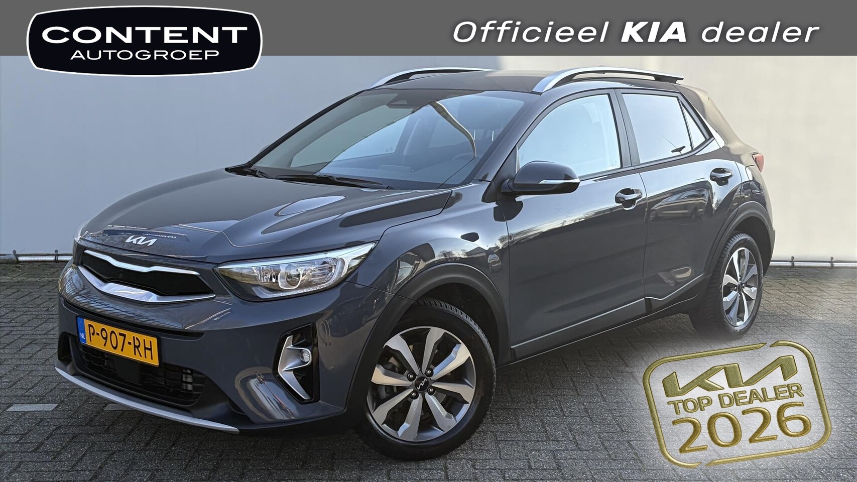 Kia Stonic - 1.0 T-GDi DynamicPlusLine 1.0 T-GDi 100pk DynamicPlusLine - AutoWereld.nl