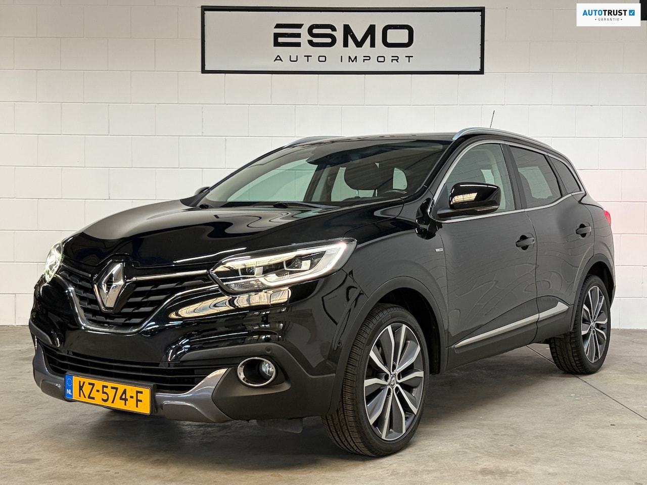 Renault Kadjar - 1.2 TCe Automaat Bose Panoramadak Lederen bekleding 19" Licht metalen velgen - AutoWereld.nl