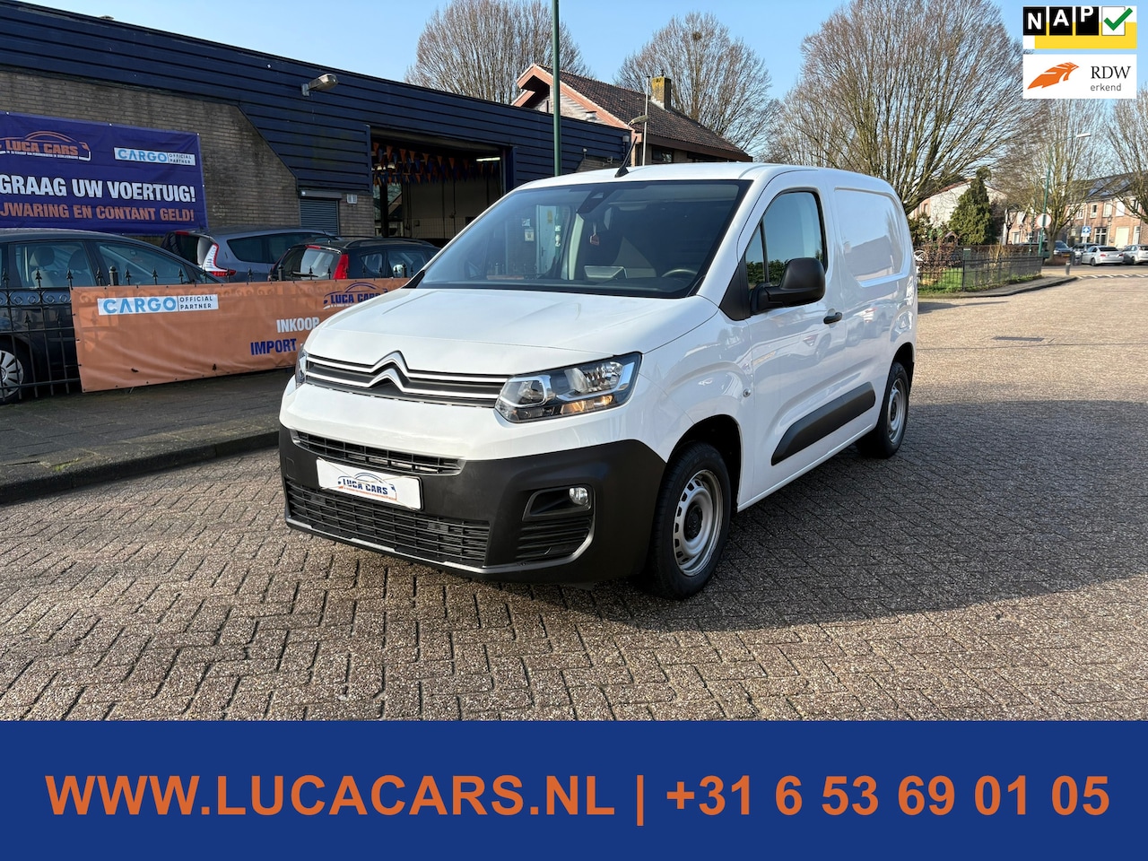 Citroën Berlingo - 1.5 BlueHDI Driver 2X SLEUTEL + BOEKJES! - AutoWereld.nl