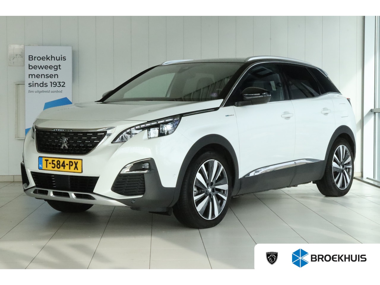 Peugeot 3008 - 1.6 HYbrid4 300 GT | Adapt. Cruise | Trekhaak | Stoelverwarming | Camera | Navi | Carplay - AutoWereld.nl