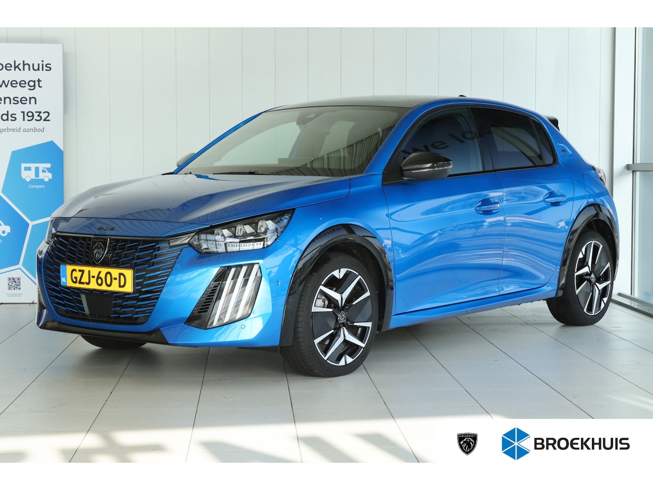 Peugeot 208 - Hybrid 110 e-DCS6 GT | Cruise Control | Pano | Dodehoekdetectie | Navi | 360 Camera | Carp - AutoWereld.nl