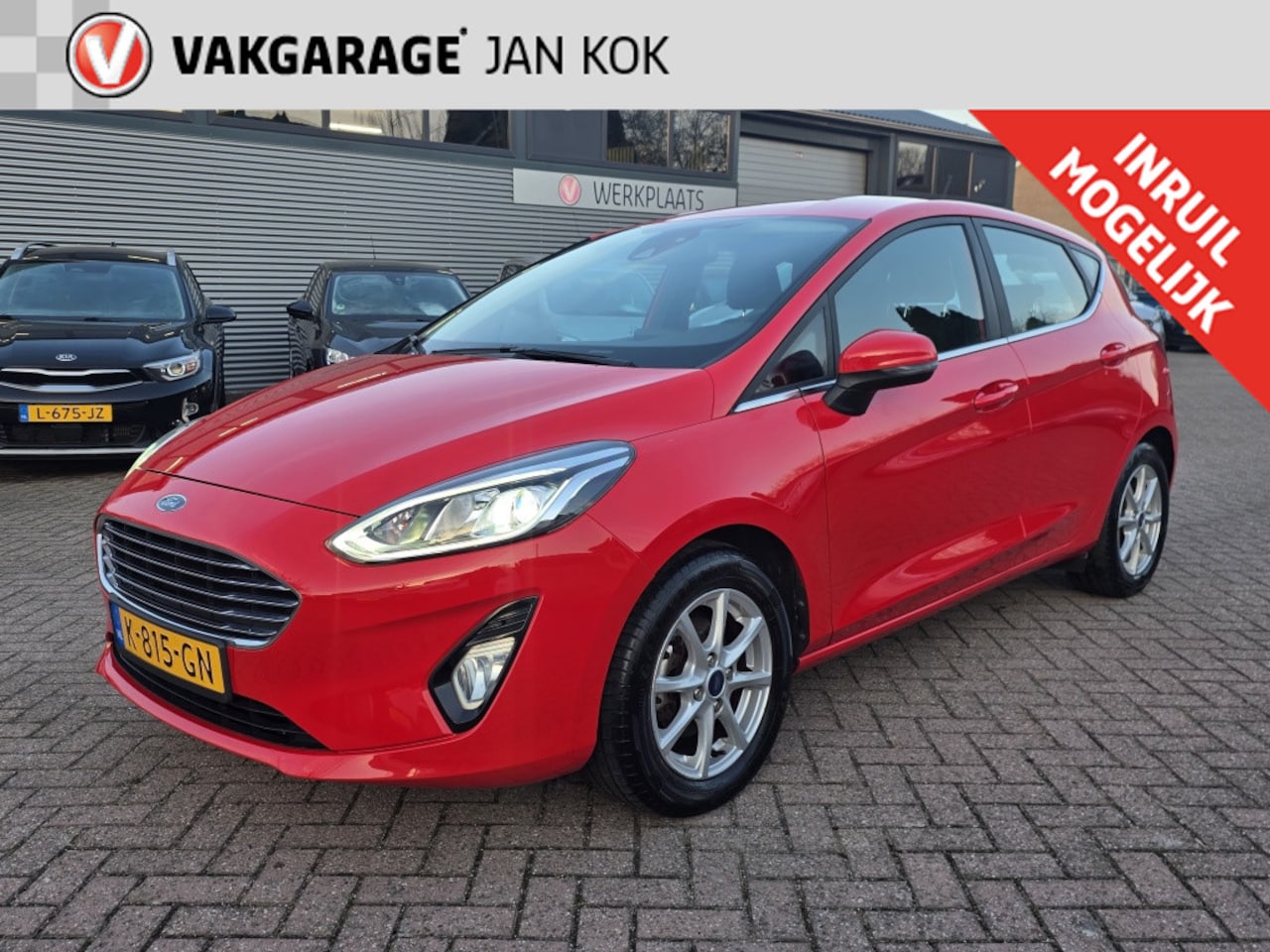 Ford Fiesta - 1.0 EcoB.Hy. Titanium 125pk, apple carplay/andriod - AutoWereld.nl