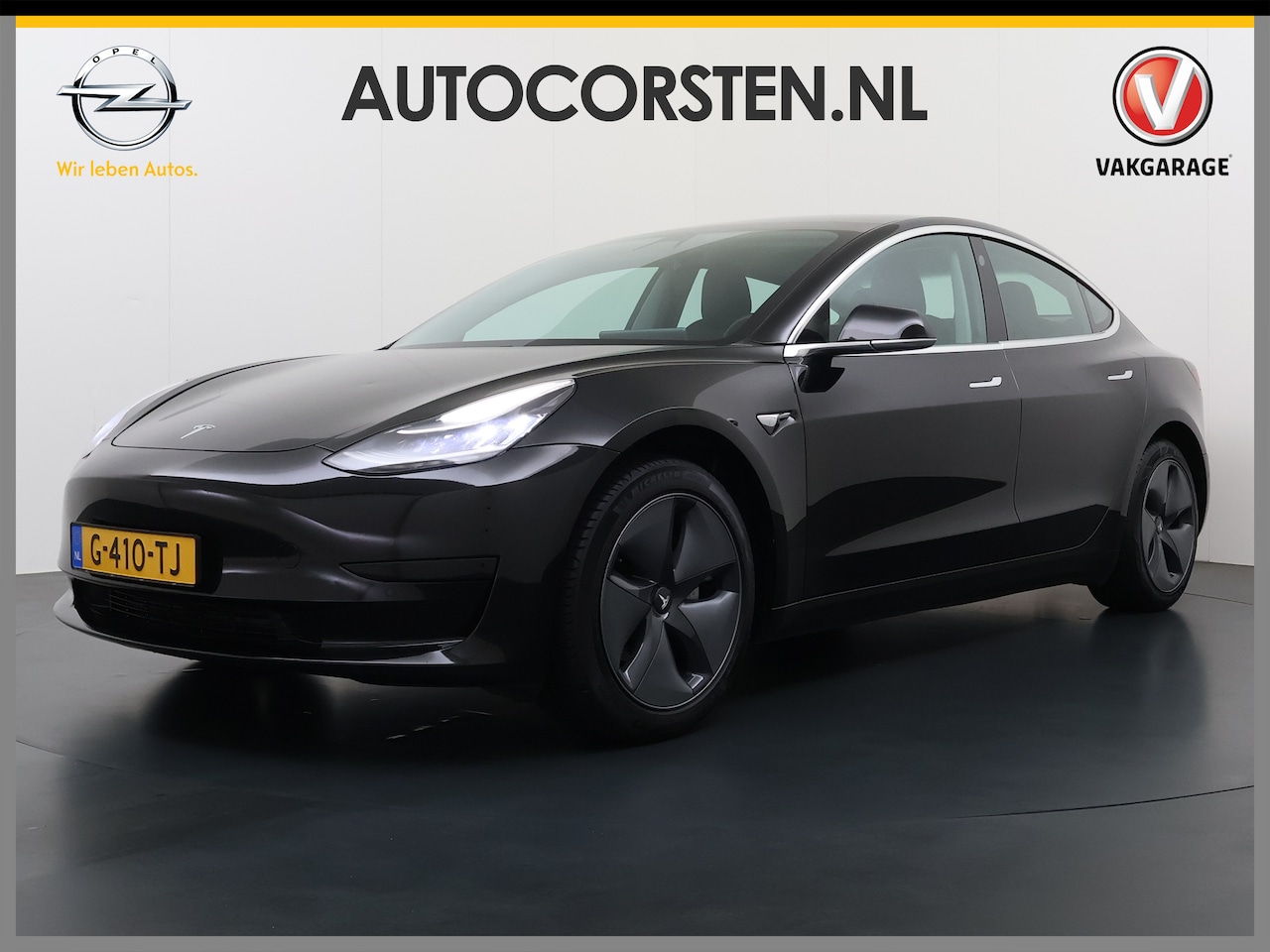 Tesla Model 3 - RWD SR plus 325PK Trekhaak Lmv 18" AutoPilot Leder Panoramadak Adaptive-Cruise Camera's El - AutoWereld.nl