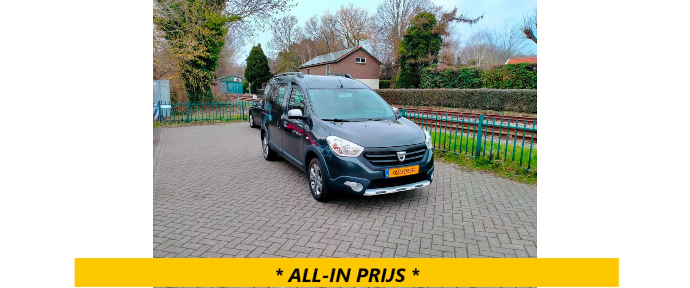 Dacia Dokker - 1.2 TCe S&S Stepway airco cruise navi trekhaak ALLINPRIJS - AutoWereld.nl